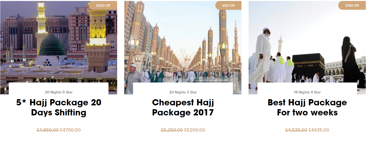 Find Best HAJJ packages