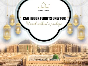 Can I book an Umrah flight without a package