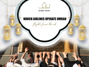 Which airlines operate Umrah flights from the UK