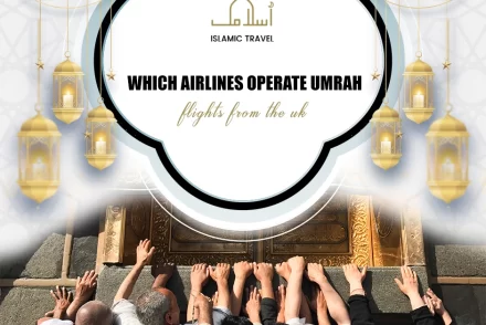 Which airlines operate Umrah flights from the UK