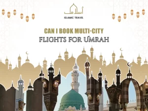 Can I book multi-city flights for Umrah